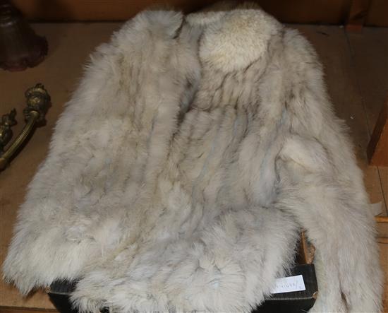 Arctic fox jacket